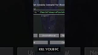 How To Kill Your PC In 1 Minute | Minecraft #minecraft #shorts #techiegamer