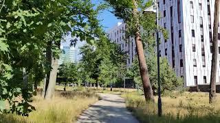 A walk in the Gateway Garden in Frankfurt...