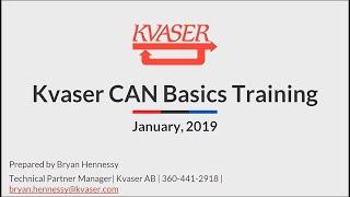 CAN Basics Training Introduction