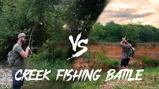 1v1 Creek Fishing Showdown:Multi-Species Battle for Points!