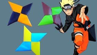 How to make Origami Shuriken NARUTO | easy origami | Paper Craft