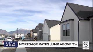 Why are mortgage rates above 7% again?