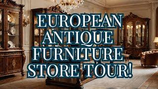 Explore EuroLuxHome.com - Antique Furniture Store Tour