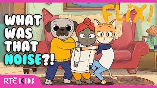 Flix's  Parent-Free Sleepover  Turns SCARY!  | Flix | @RTEKids