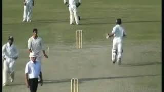 Faisal mubashir facing Anwar Ali in his Debut 1st class match (72)