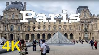 Paris France 4K Walking Tour 2024