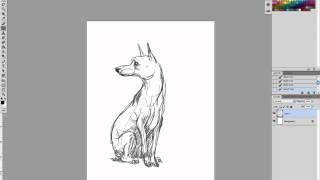 David's Doodles Do's and Don'ts 2 - Canine Sketch
