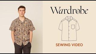 How to sew a tropical shirt| Sewing Tutorial | Wardrobe By Me