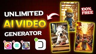 How To Create Unlimited AI Generated Videos with 100% Free AI Video Generator