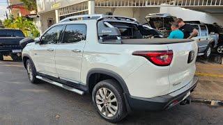 VENDE-SE Fiat toro 2021 automática diesel 4 por 4 com 32 mil km rodado ranch at9#touro2021