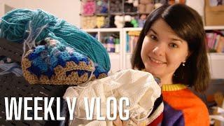 Eine Woche nur Häkeln (und wieder krank) | Challenge | Weekly Crochet Vlog