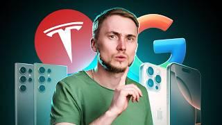 Сервисы Google заблокируют? Новинки Tesla,  самые популярные смартфоны. Главные новости технологий!