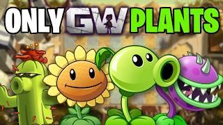 Can You Beat Plants Vs. Zombies 2 WITH ONLY Garden Warfare Plants?