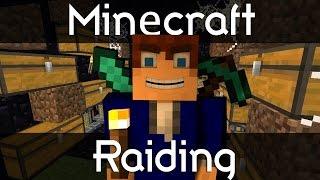 Minecraft Raiding Ep 61 - Finally A Raid!