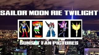 Sailor Moon Rie Twilight Sunset Fan Pictures Logo