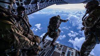 British Army Pathfinders HALO Freefall from 18,000ft - 2022