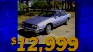 Thompson Cadillac Olds Commercial 1987