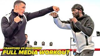 Terence Crawford vs Israil Madrimov • Full Media Workouts