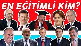 HANGİ SİYASETÇİ HANGİ OKULDAN MEZUN OLDU? KİMİN EĞİTİM SEVİYESİ EN YÜKSEK?