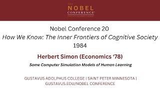 Herbert A  Simon - Some Computer Models of Human Learning