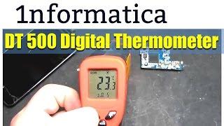 DT 500 IR Infrared Digital Thermometer from Banggood Electronic Repair Workshop Tip