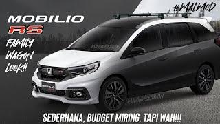 MODIFIKASI MOBILIO RS SIMPEL! | MURAH MERIAH AUTO GANTENG! |  Virtual Modification #MALMOD #Mobilio