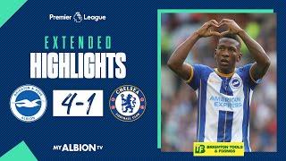 Extended PL Highlights: Albion 4 Chelsea 1