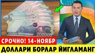 ШОШИЛИНЧ! ХАЛК ОГОХ БУЛИНГ УЗБЕКИСТОНДА НАРХ НАВО УЗГАРДИ 14-НОЯБРДАН.