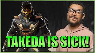 SonicFox -  Evo Champ Tries New DLC Takeda 【Mortal Kombat 1】