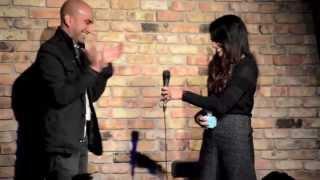 Comedian Rajiv Satyal Proposes to Girlfriend Onstage