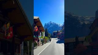 Switzerland  #swissvillage #nature #travel #mountains #swisstown #viralvideo #shorts #alps