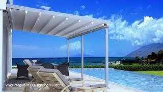 ALL-WEATHER Retractable Pergola Roof System