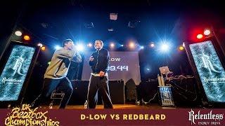 D-Low vs Redbeard - Solo Quarter Final - 2016 UK Beatbox Championships