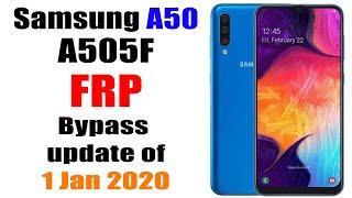 Samsung A50 frp bypass | samsung sm-a505f google lock reset from android 9 Jan 2020 without pc