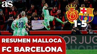 RESUMEN y GOLES del MALLORCA 1 - FC BARCELONA 5: el BARÇA recupera SENSACIONES en LALIGA