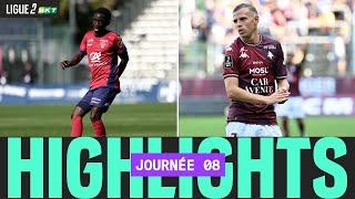 Résumé 8ème journée - Ligue 2 BKT 24/25