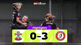 Bristol City In The Hat! | Southampton 0-3 Bristol City | Adobe Women's FA Cup 2024-25