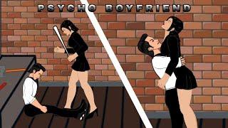 Psycho Boyfriend || Scary Things || Girl Vs Boy || Female Wrestling || Dc2