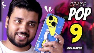 TECNO POP 9 4G  Good Smartphone Under 7K with Crazy Specifications