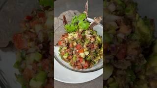 Ceviche de carne seca (machaca)  ¡quedó delicioso!#ceviche #cebiche #machaca #carneseca