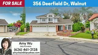 New Listing in Walnut by Local Realtor Amy Wu | 356 Deerfield Dr, Walnut