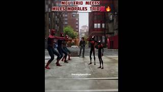 SPIDER-MEN MILES MORALES TRAVELS BEYOND THE SPIDER-VERSE INTO THE MCU  PS5 #spiderman #marvel