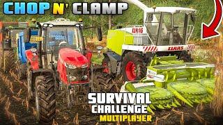 CHOP N' CLAMP | Survival Challenge CO-OP | FS22 - Episode 69