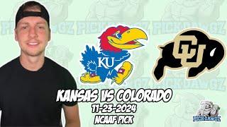 Colorado vs Kansas 11/23/24 College Football Picks & Predictions | Week 13 NCAAF