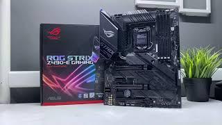 Asus ROG Strix Z490 - E Gaming Motherboard Unboxing