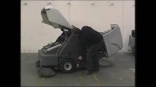 Nilfisk SR1601 Ride-On Sweeper - At WB Floor Machines