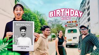 BIRTHDAY - Joshua Chettan Missing  Searching ... Prank Gone wrong ️ Birthday Surprise