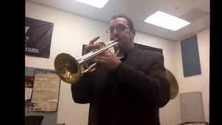 Lip trills - part 2 - Trumpet Upper Register Development Exercises.