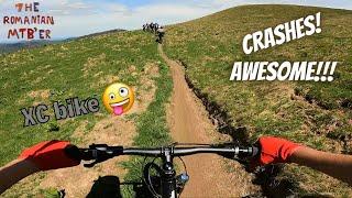 FIRST TIME ON A REAL MTB TRAIL | WITH THE XC BIKE | AZUGA RED TRAIL