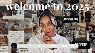 how to create your dream life in 2025 | vision boards, goal setting, mindset | 2025 RESET